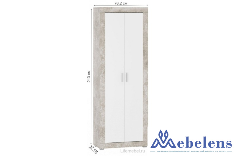 Модульная прихожая Миранда atelier / белый глянец